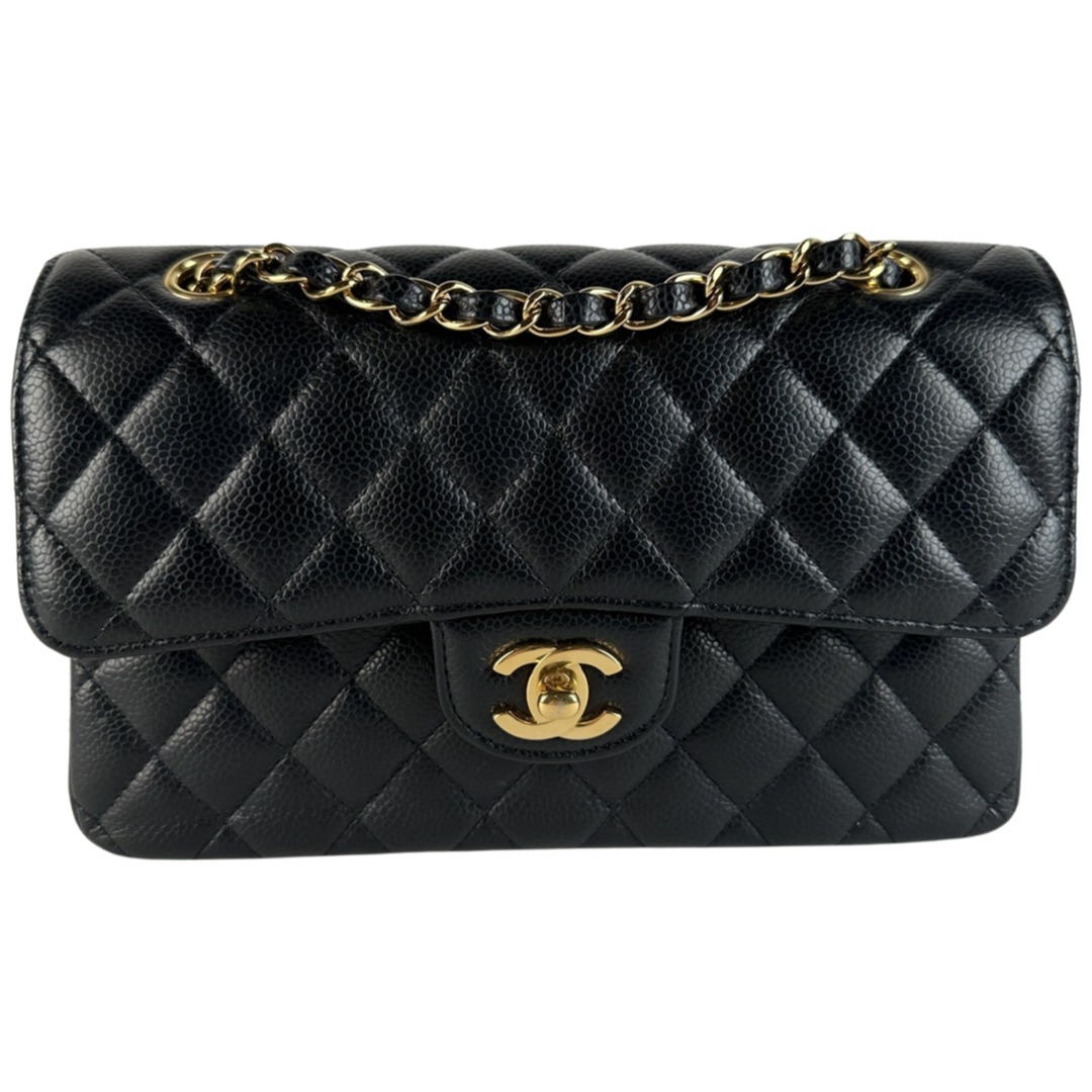 Chanel caviar best sale quilted bag