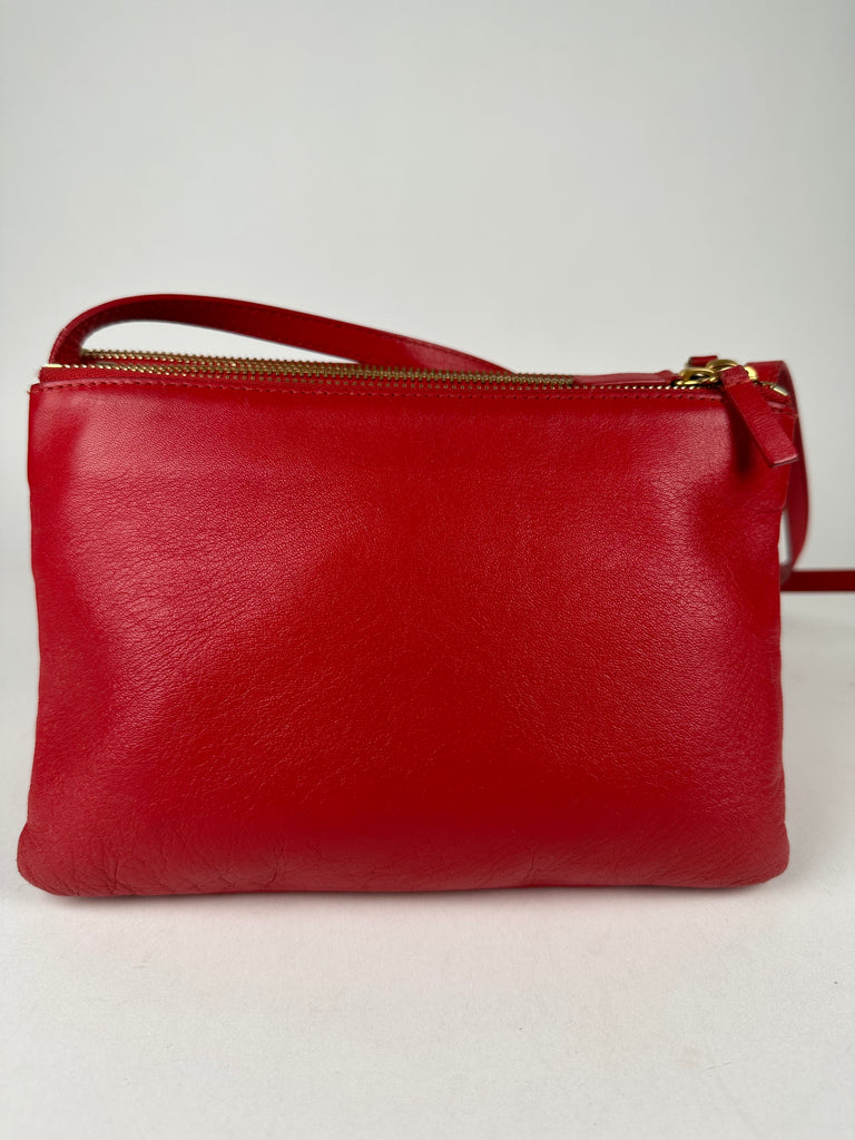 Celine Authenticated Trio Leather Handbag