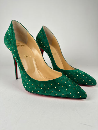 Green louboutins hot sale