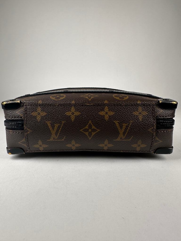 Louis Vuitton Macassar Monogram Canvas Wallet Trunk Clutch