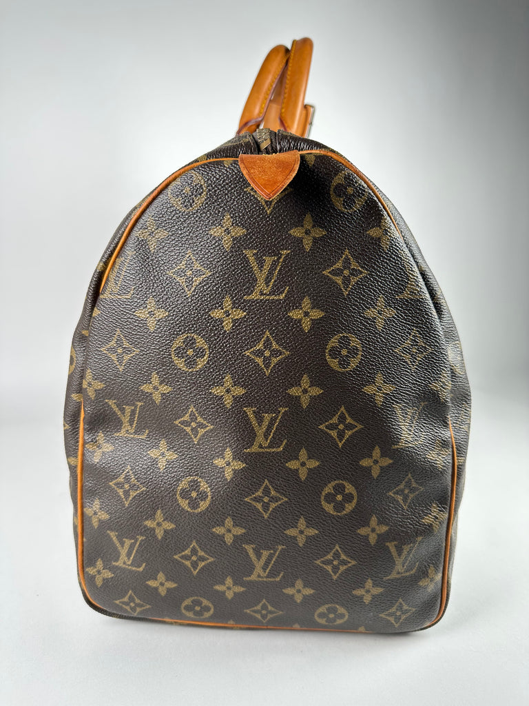 Louis Vuitton Keepall Bandoulière 45 Black Monogram Empreinte