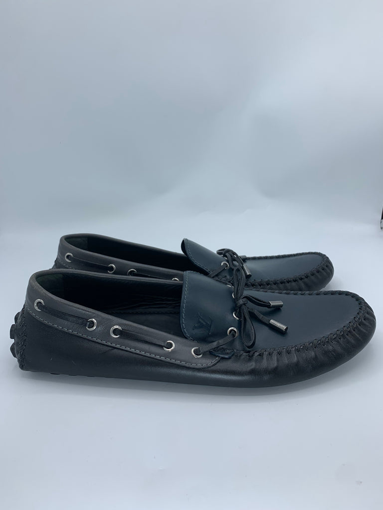 Louis Vuitton Leather Upper Moccasin Casual Shoes for Men for sale