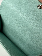 LOUIS VUITTON Calfskin Lockmini Wallet Menthe 1304168